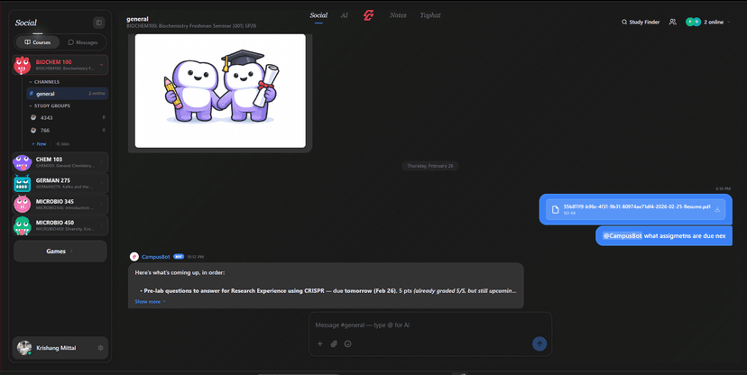 CampusConnect social chat